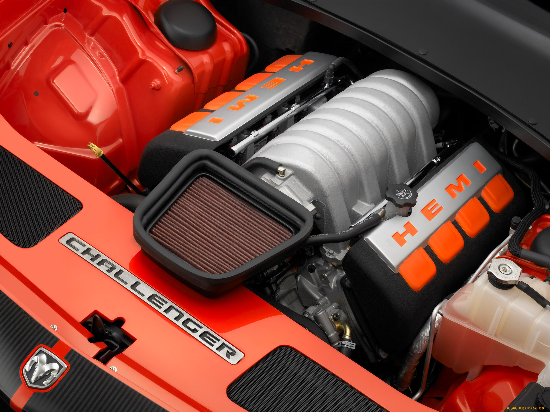 dodge, challenger, concept, engine, compartment, , 